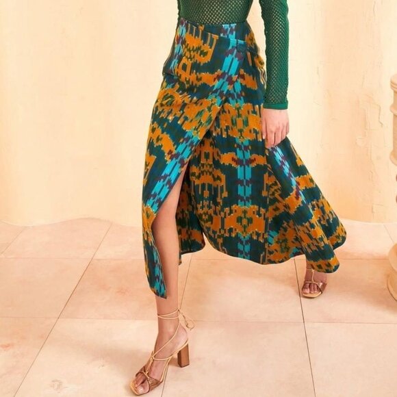 Ulla Johnson Multicolor Midi Skirt - Picture 2 of 10